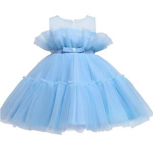 Baby Blue Toddler Tulle Dress